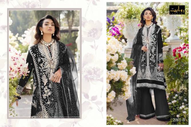 Rawayat Sana Safinaz 8 Heavy Festive Wear Embroidery Pakistani Salwar Kameez Collection
